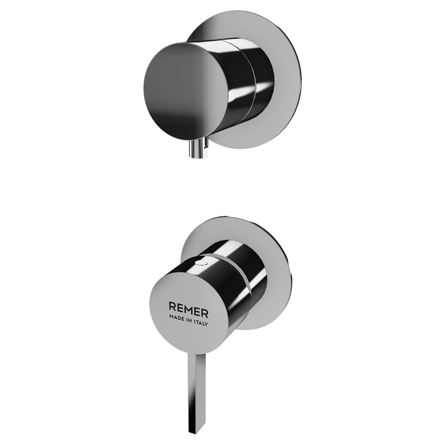 Смеситель для душа Remer Metrica MC92PWB, хром