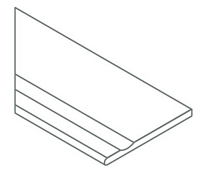 Бортик FOSSIL DESERT BOR.30X120SVASATO ROUND SX / ФОССИЛ ДЕЗЕРТ БОРТ.30X120 С ВЫЕМ.ЗАК.ЛЕВ