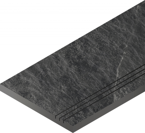 Бортик Italon MATERIA TITANIUM BOR.30X120 GRIP DX / МАТ.ТИТАНИО 30X120 ГРИП ПР