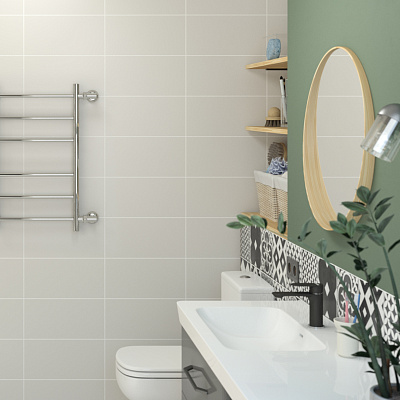 Водяной полотенцесушитель Стилье Версия-Б 600х400 (3+3) П 18, Без покрытия, арт.00610-6040