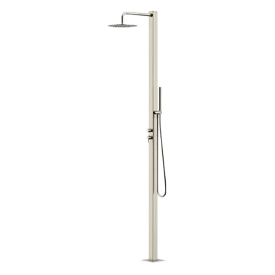 Душевая система напольная Remer SS331Q2L7MMUFM20, нерж. сталь