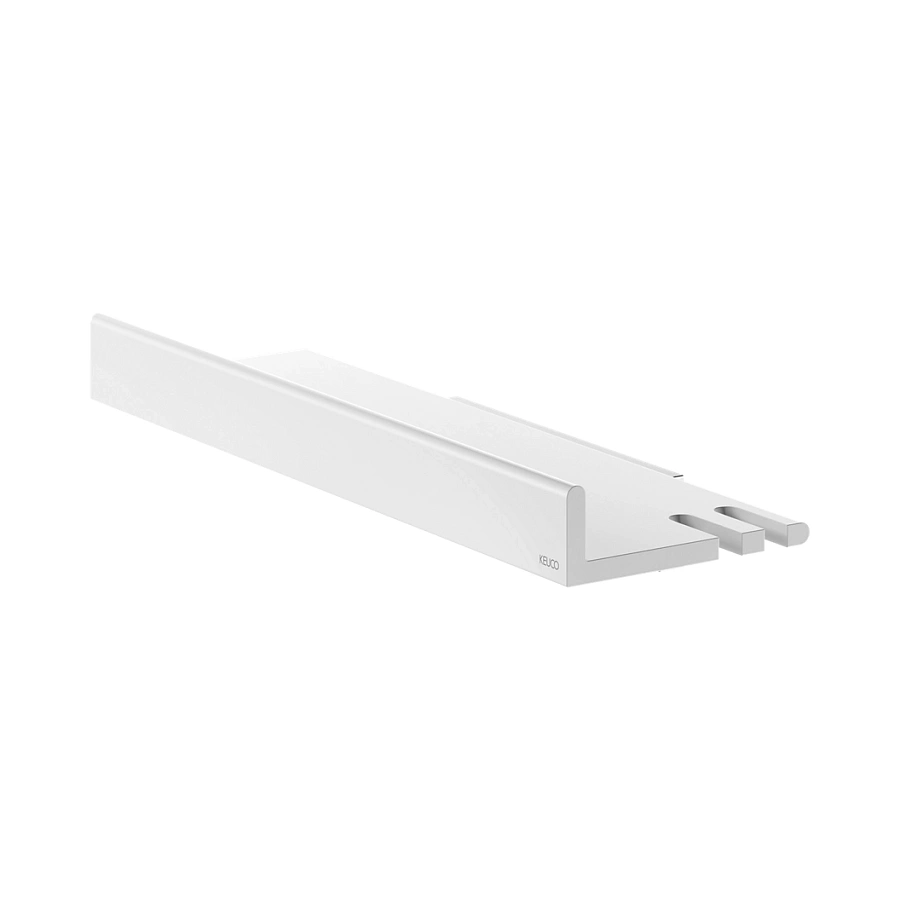 Полочка для душа Keuco Reva 12858510000 белый матовый / хром