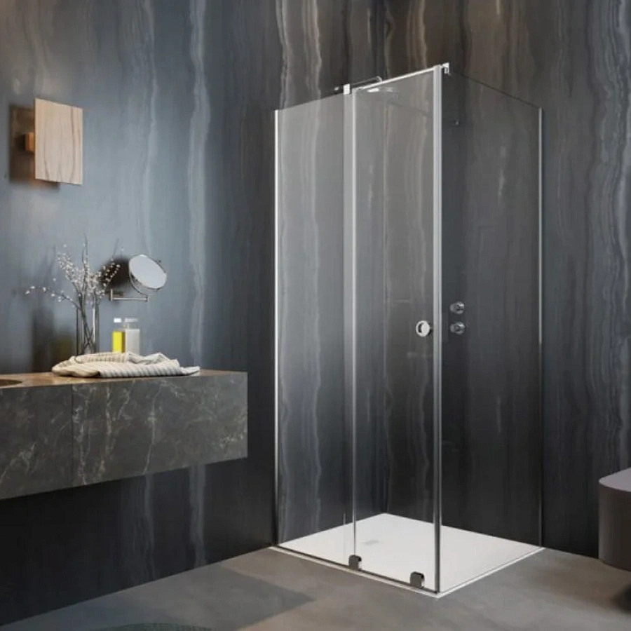 Неподвижная часть двери Radaway Furo KDJ RH, 51 x 200 см, стекло прозрачное, профиль хром, 10110510-01-01