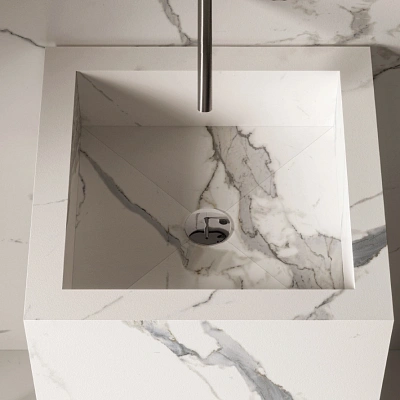 Раковина из керамогранита ITALON HOME Cube 40