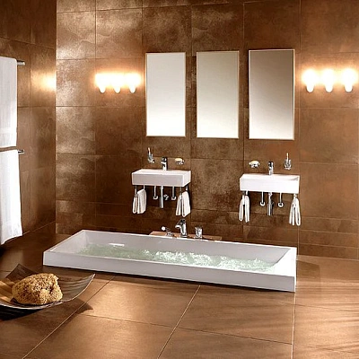 Квариловая ванна Villeroy & Boch Squaro Edge