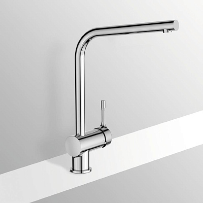 Смеситель Ideal Standard Ceralook для кухонной мойки, хром матовый, BC174GN, цвет хром матовый