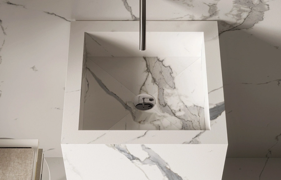 Раковина из керамогранита ITALON HOME Cube 40