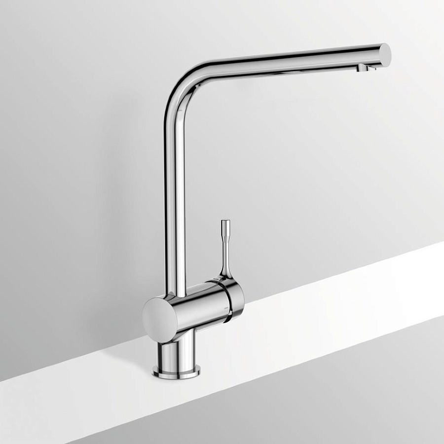 Смеситель Ideal Standard Ceralook для кухонной мойки, хром матовый, BC174GN, цвет хром матовый