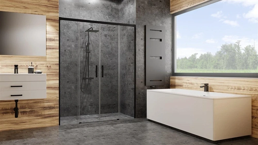 Душевая дверь Radaway Idea Black DWD 190x200