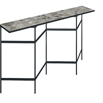 Книжный стеллаж со столешницей из керамогранита Italon Home TRINITY 150х30