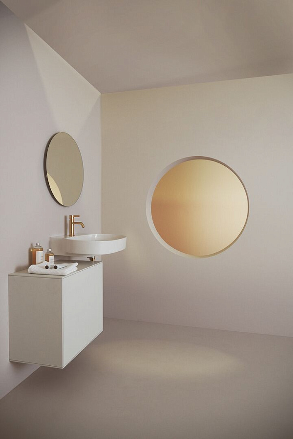 Раковина Ideal Standard Atelier Linda-X 60x50 см T4988V1 без перелива, шлифованный низ, белый матовый