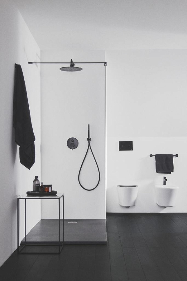 Смеситель Ideal Standard Ceraline Black A6939XG для душа