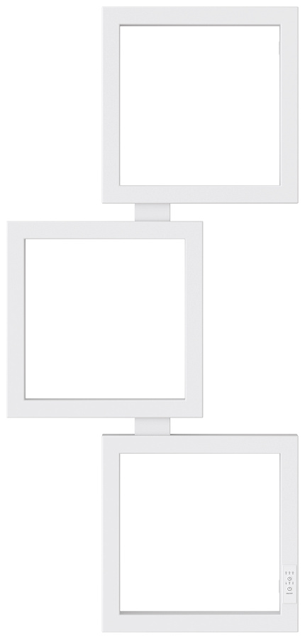 Электрический полотенцесушитель Сунержа Этюд ES 1050х500 правый, Матовый белый, арт.30-0847-1050