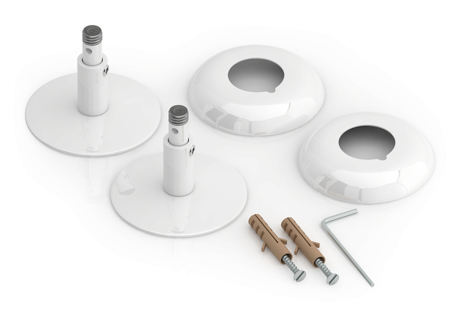 Водяной полотенцесушитель Стилье Версия-Н2 600х600 (5) Г 18, Белый, арт.12622-6060