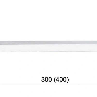 Кронштейн для верхнего душа 40 см Remer 348S40, хром