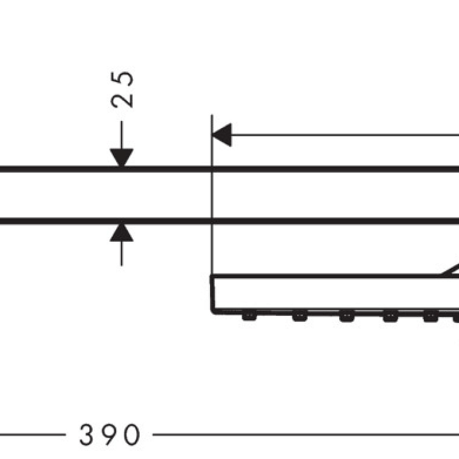 Верхний душ Hansgrohe Raindance E 300 Air 26238000