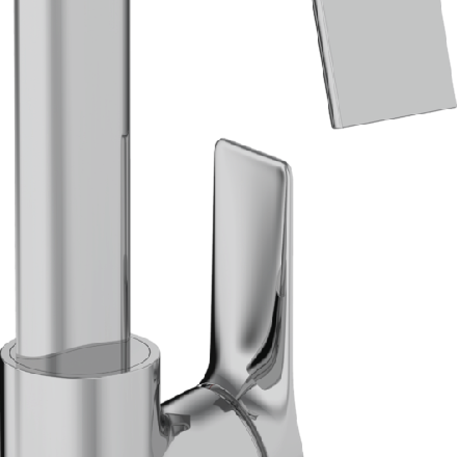 Смеситель поворотный Hansgrohe Vivenis 210, без донного клапана, хром, 75032000