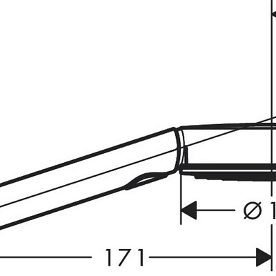 Ручной душ Hansgrohe Pulsify Select 105, 3jet, Relax, хром, 24110000