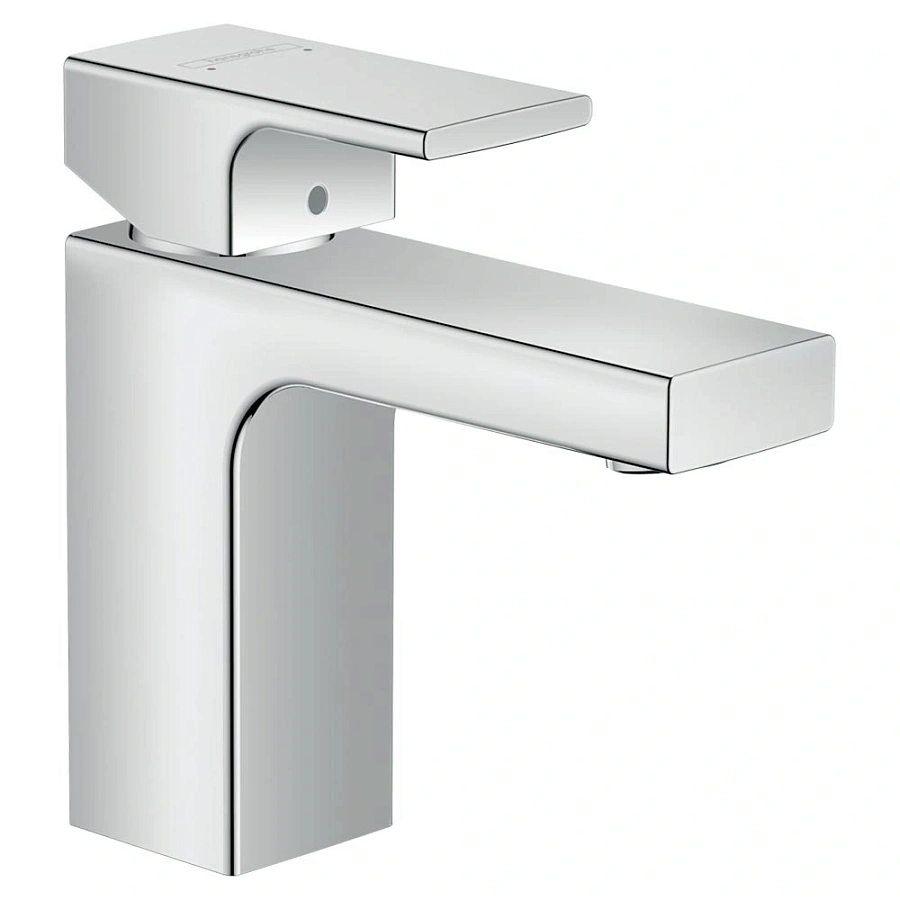 Смеситель для раковины Hansgrohe Vernis Shape 100, с донным клапаном, хром, 71561000