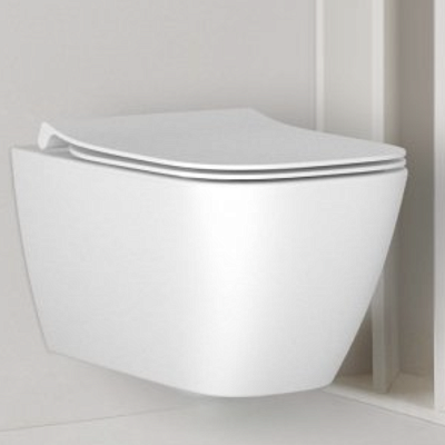 Унитаз подвесной Ideal Standard I.Life B  с тонким сиденьем Soft-Close T461401+T500301