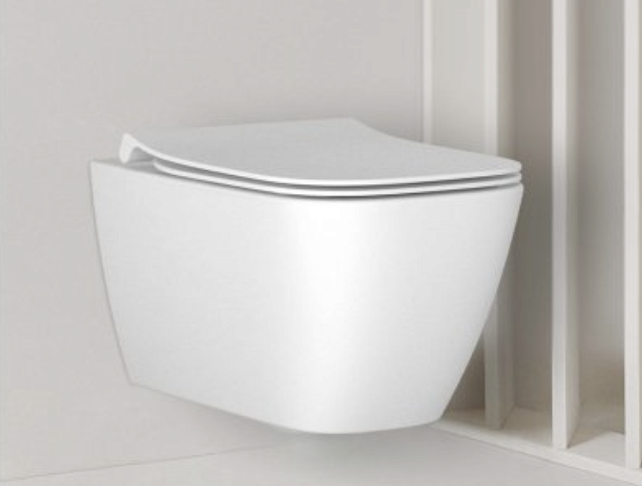 Унитаз подвесной Ideal Standard I.Life B  с тонким сиденьем Soft-Close T461401+T500301