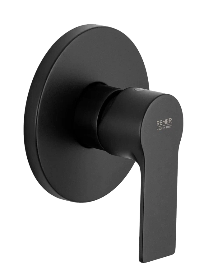 Смеситель для душа Remer Energy EY30NO, черный матовый