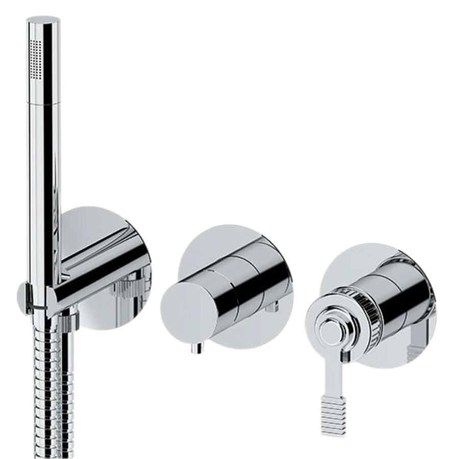 Смеситель для душа Remer Atelier AL97D2PWB, хром