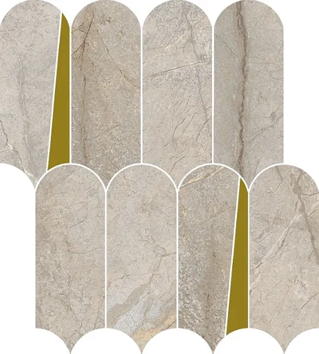 Мозаика Stellaris ELEGANT SILVER MOSAICO ELEGANT 32.5*36.1