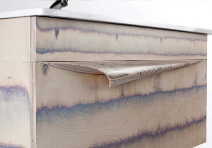 Тумба под раковину Clarberg Papyrus-wood Pap-w.01.10/LIGHT 100 см