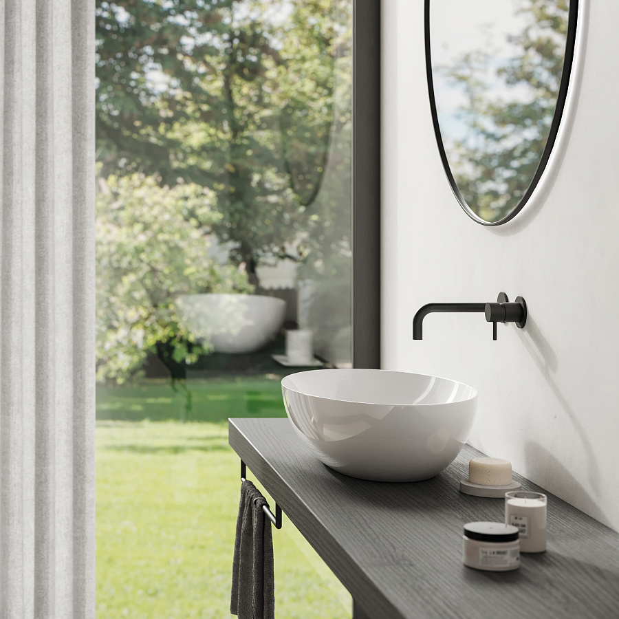 Накладная раковина Catalano Sfera 60х42, арт.0522600001, белый глянцевый