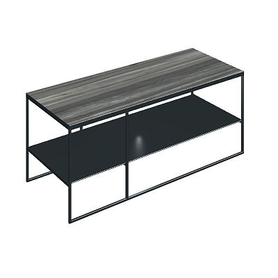 Журнальный столик со столешницей из керамогранита Italon Home SQUARE 100