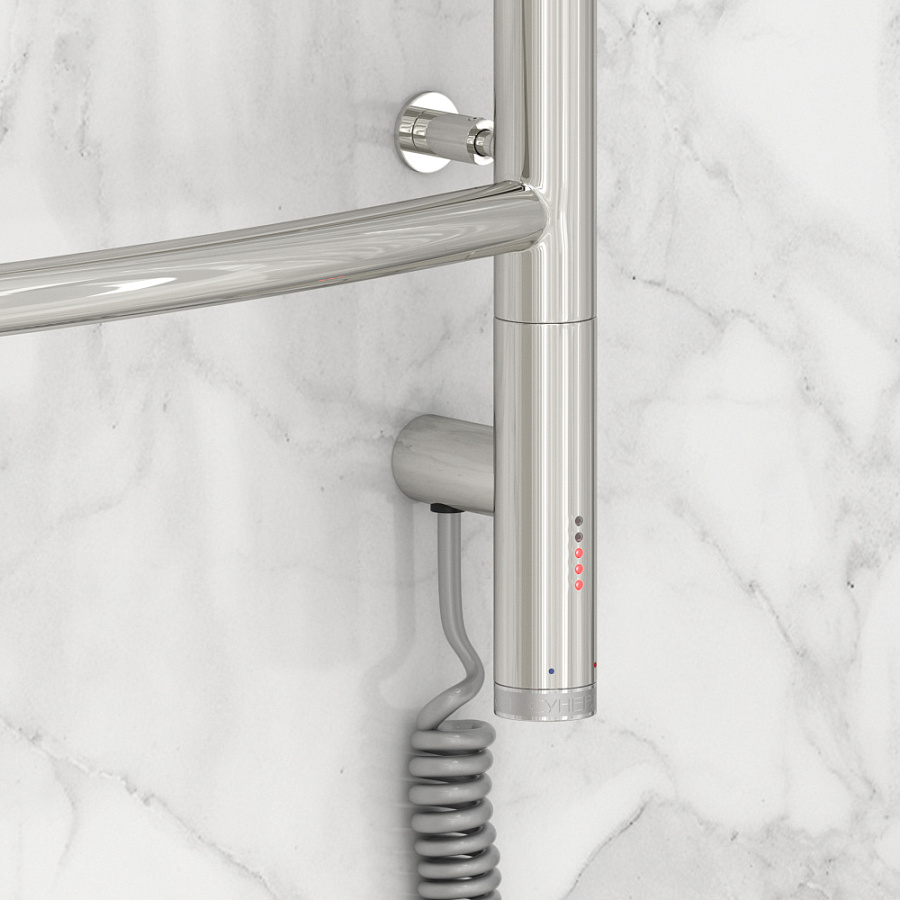 Электрический полотенцесушитель Сунержа Галант 3.0 1000х400 МЭМ правый, Без покрытия, арт.00-5801-1040