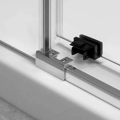 Душевая дверь Radaway Espera KDJ, DWJ 595 L, 59.5 х 200 см, стекло прозрачное, профиль хром, левая, 380595-01L