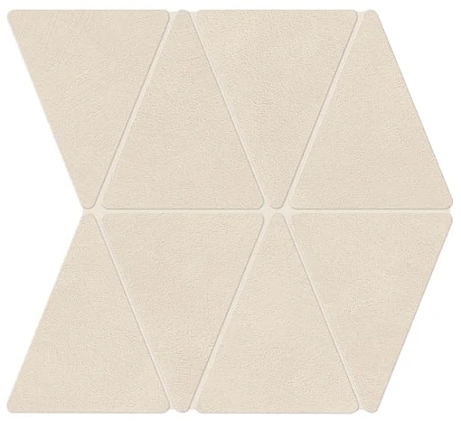 Мозаика Boost Natural Kaolin Mosaico Rhombus