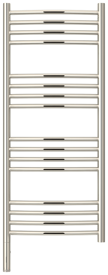 Электрический полотенцесушитель Сунержа Богема 3.0 выгнутая 1000х400 МЭМ левый, Без покрытия, арт.00-5802-1040