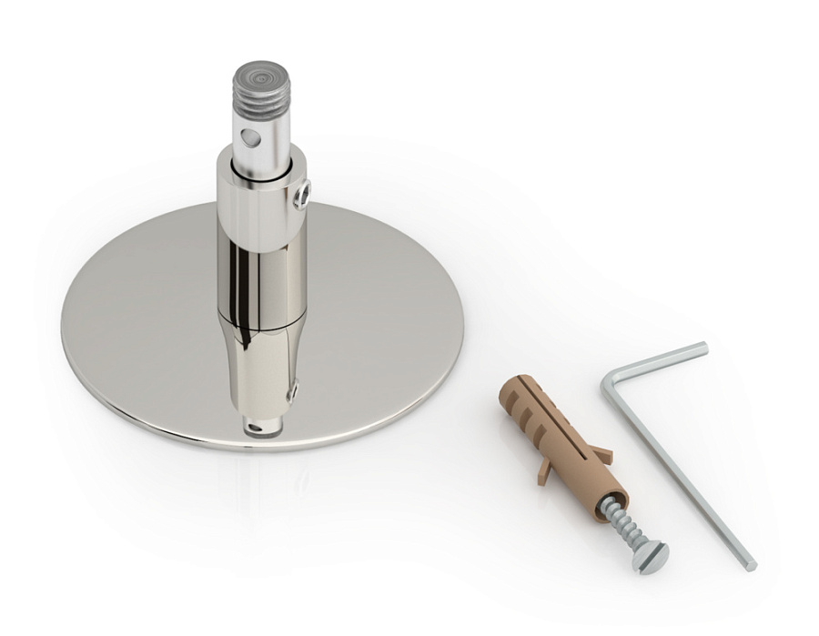 Водяной полотенцесушитель Стилье Тандем 2 полки 500х500 резьба-сгон 1", Без покрытия, арт.00016-5050