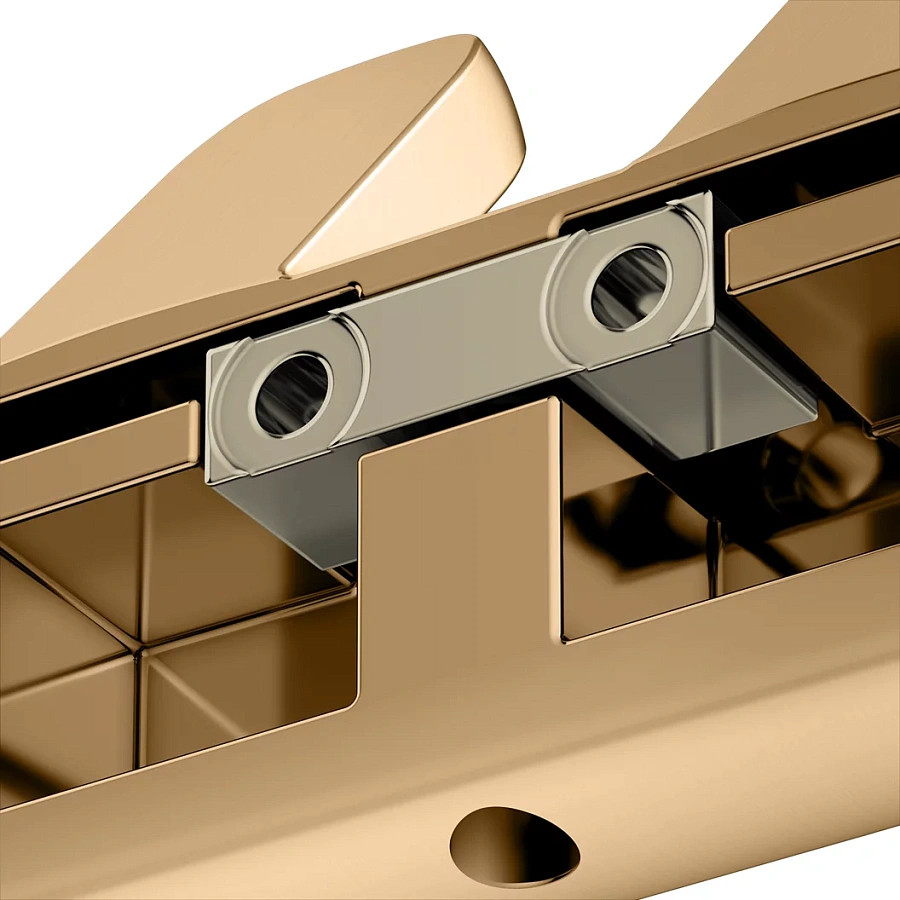 Крючок для полотенца Keuco Moll два 12713250000 латунь шлифованная