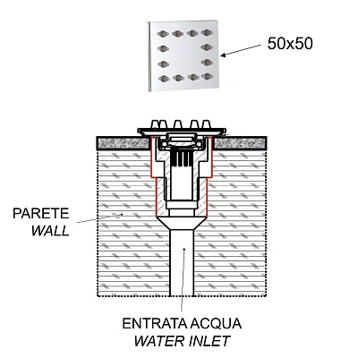 Форсунка Remer QX34JETB, хром