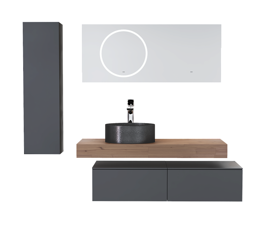 Зеркало Jorno Modulare 120 с подсветкой