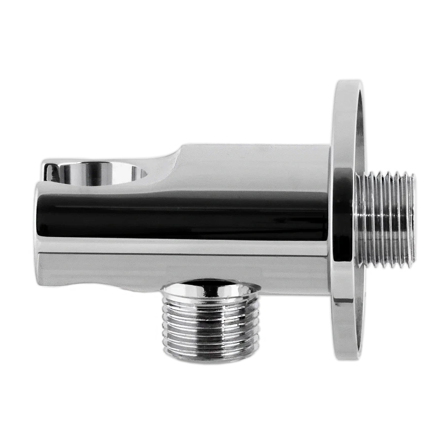 Держатель ручного душа с подключением шланга Remer 337M, хром