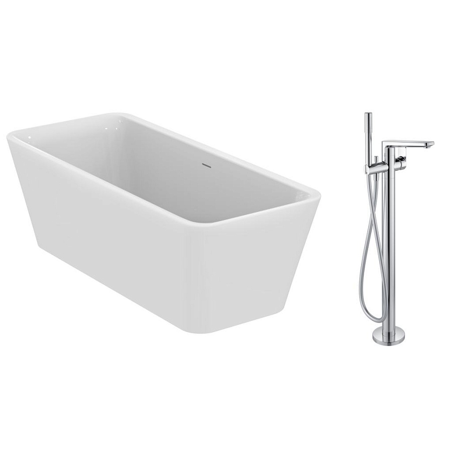 Свободностоящая акриловая ванна 180х80 см Ideal Standard TONIC II E398101