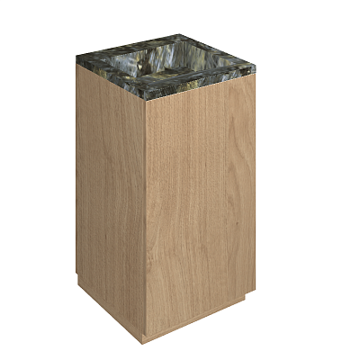 Раковина из керамогранита ITALON HOME Cube Air 50 Wood